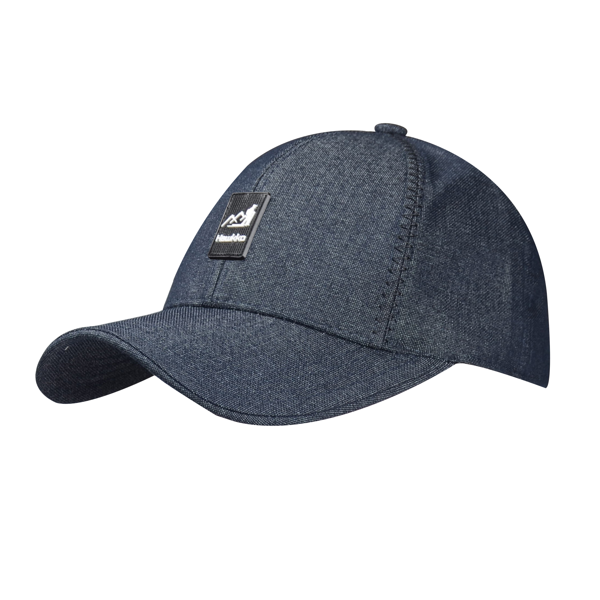 Cap Hat Men's Ladies Simple Big Size Cap for sports Running Fishing Mountain climbing(Blue)